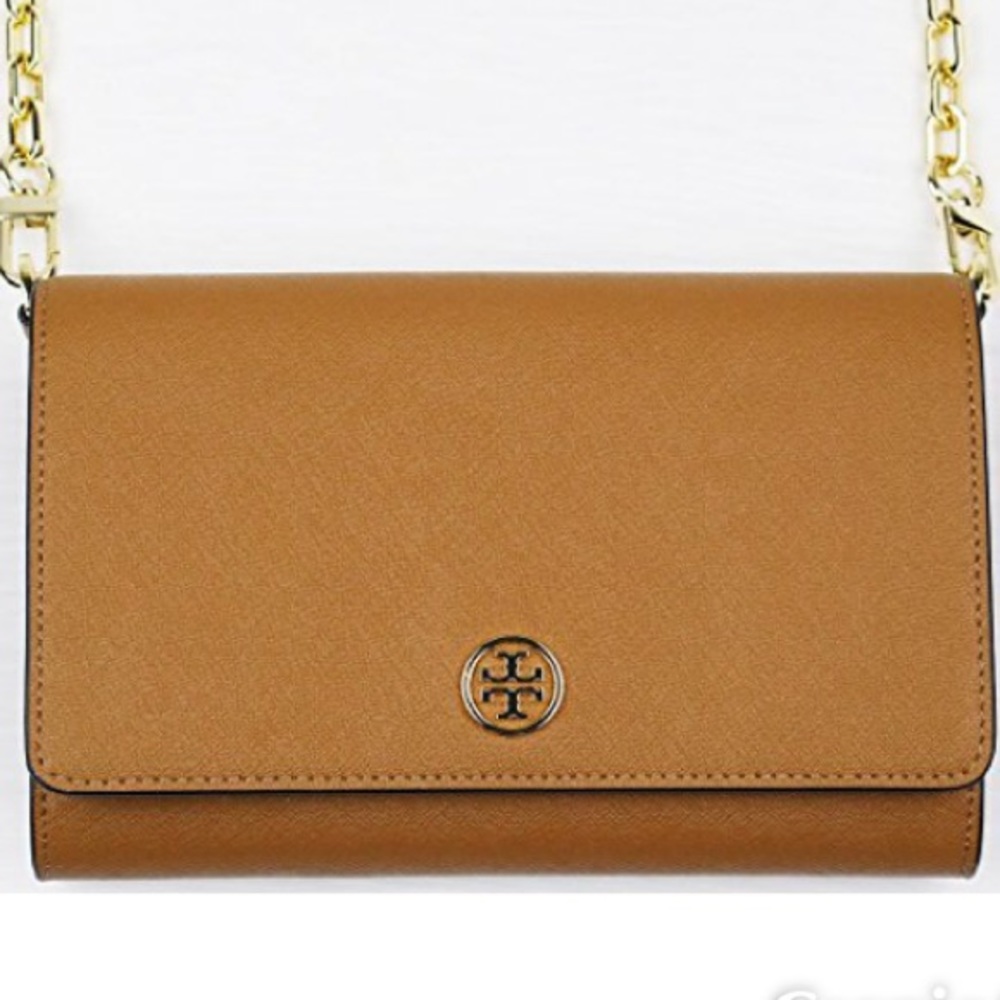 TORY BURCH Gold Chain Link Crossbody